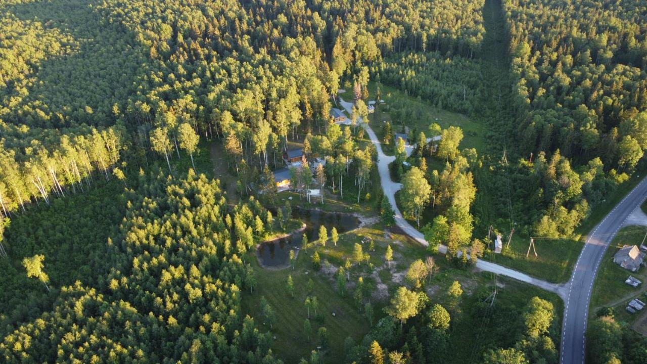 Marika Puhkekuela - Metsanurga Oeoemaja "Shared Bathroom" Nova Bagian luar foto